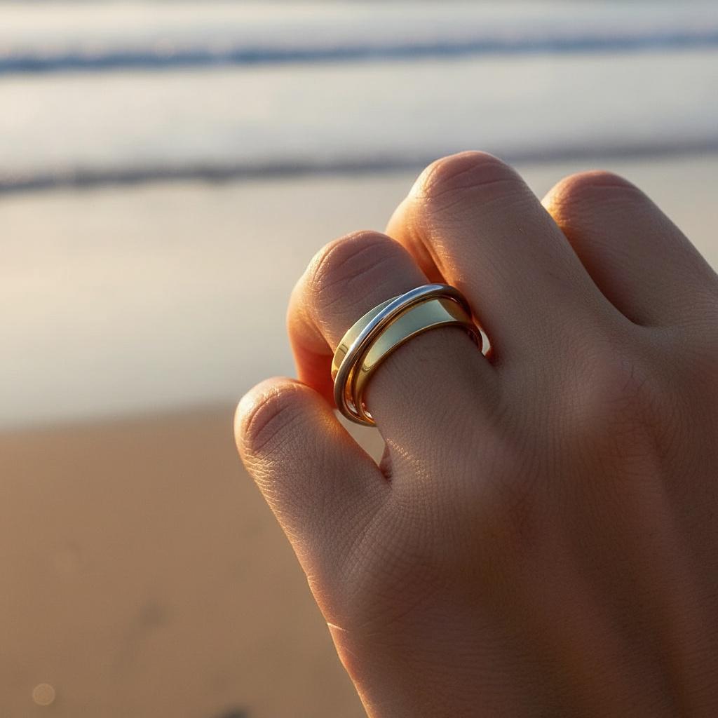Ardina - Zweifarbiger Ring