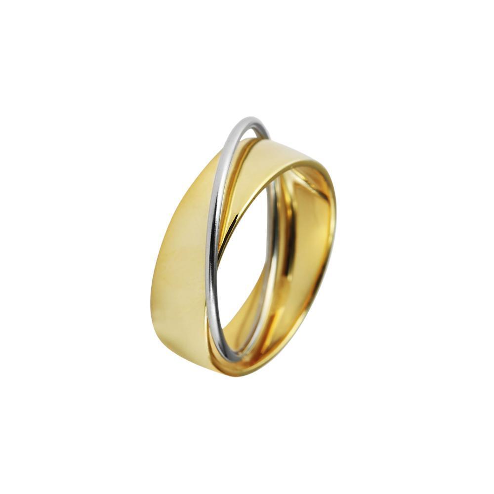 "Ardina" – Zweifarbiger Ring