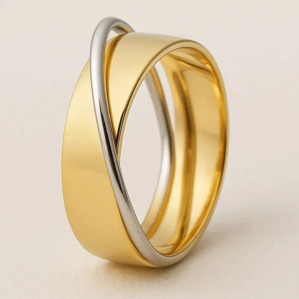 "Ardina" – Zweifarbiger Ring