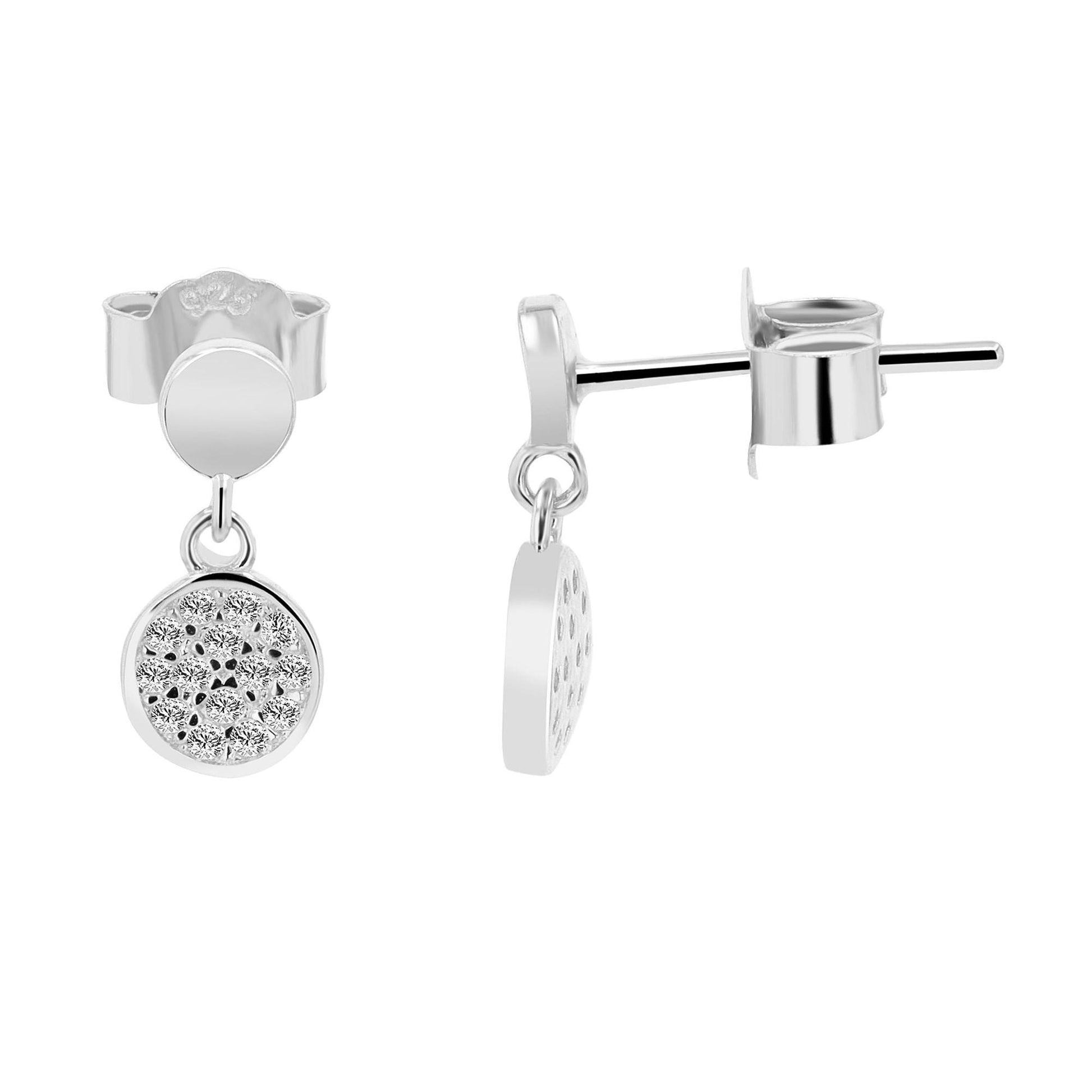"Aurelen" – Ohrstecker aus 925er Silber mit Zirkonia