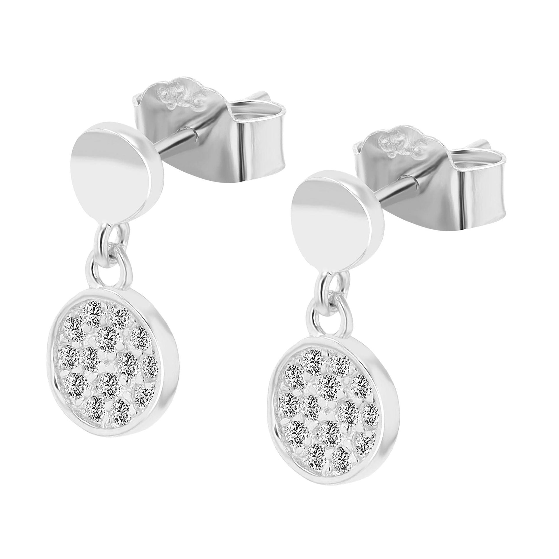 "Aurelen" – Ohrstecker aus 925er Silber mit Zirkonia