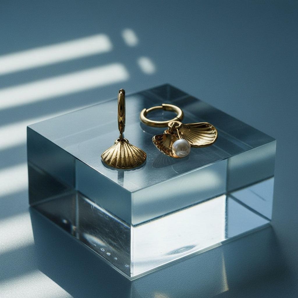 „Avamira“ Shell And Pearl Ohrringe