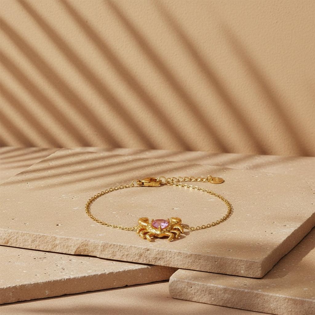 „Avanara“ Crab And Diamond Armband