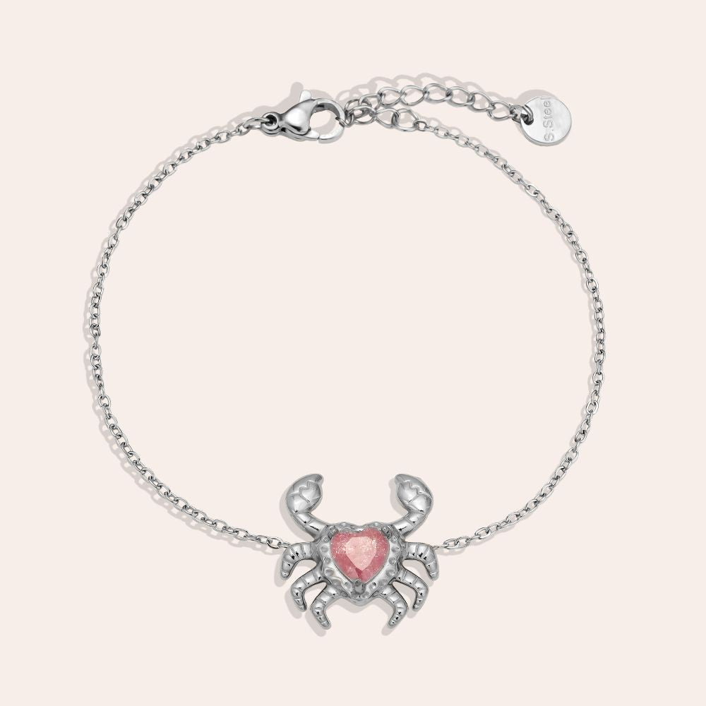 „Avanara“ Crab And Diamond Armband