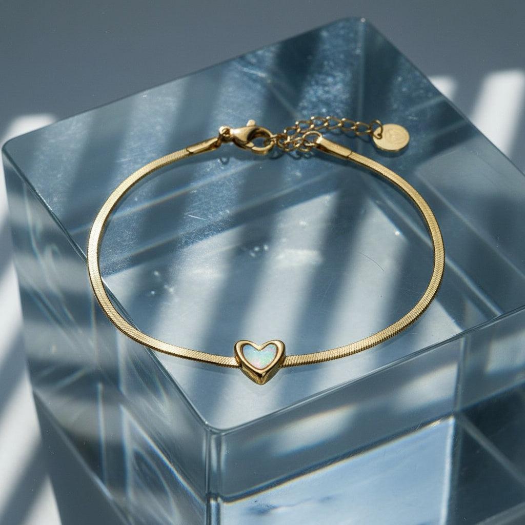 „Avanaraa“ Shell Heart Armband