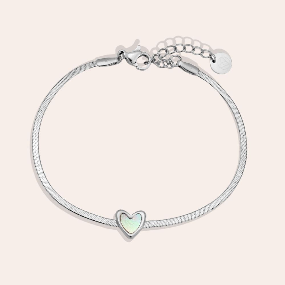 „Avanaraa“ Shell Heart Armband