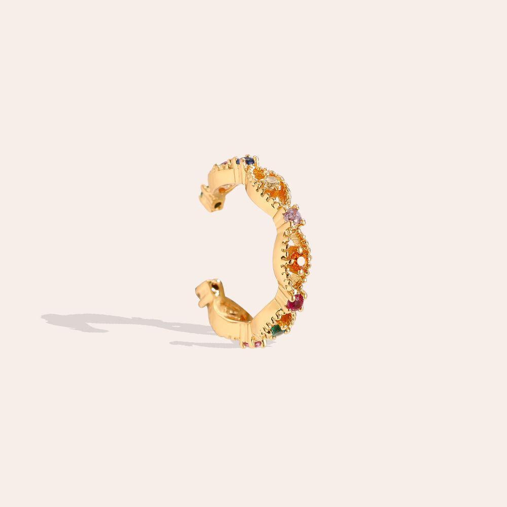 „Avariva“ Mini Diamonds Eyes Vergoldete Ohrringe