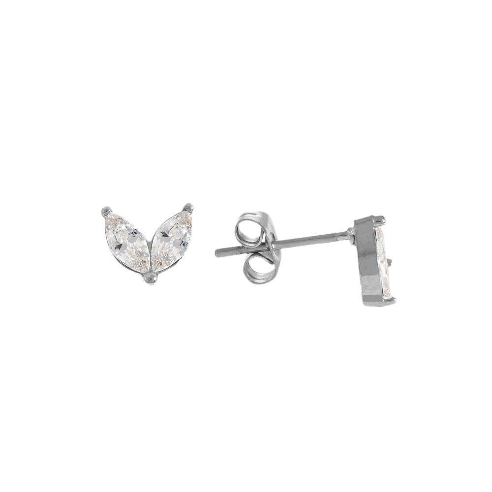 „Avellina“ Just Diamond Leaf Ohrringe