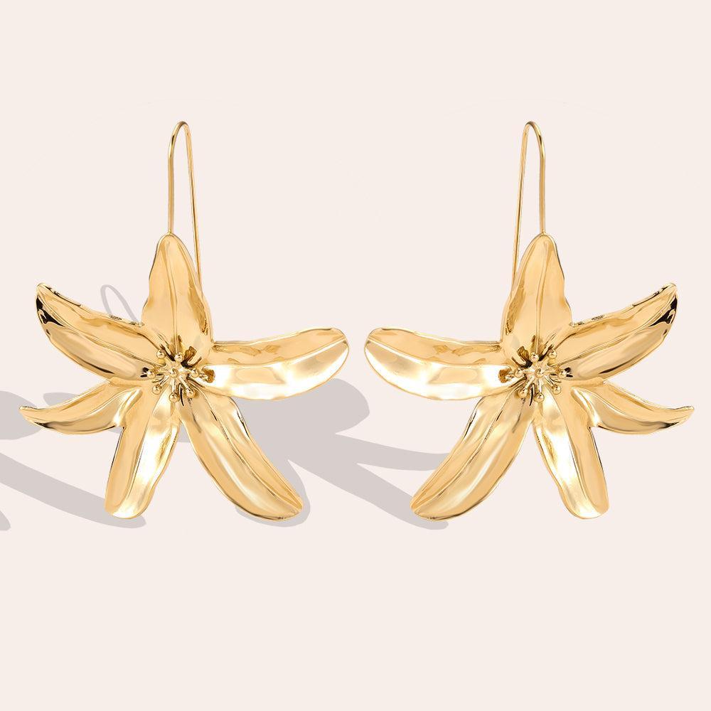 „Avelsiraa“ Super Flower Earrings Ohrringe-Goldharmonie