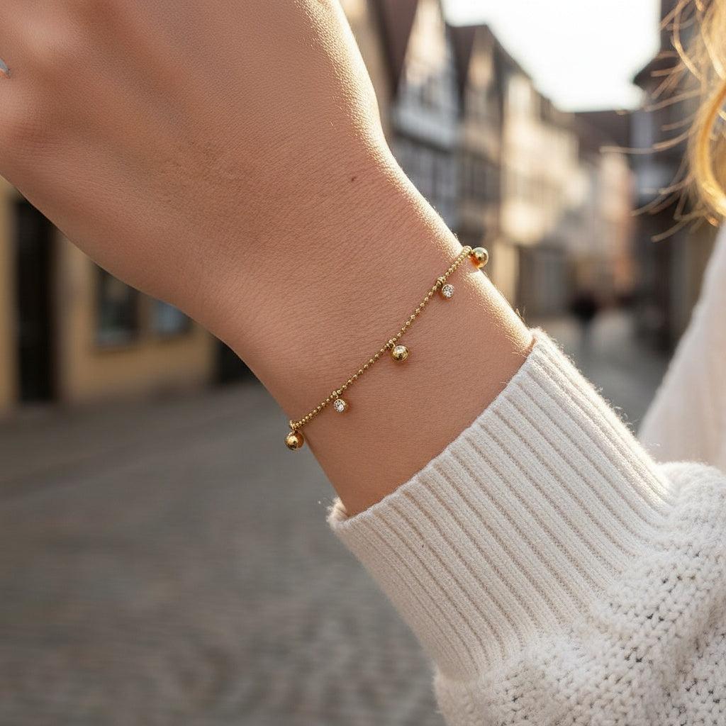 „Avelvella“ Dots And Diamond Dots Armband