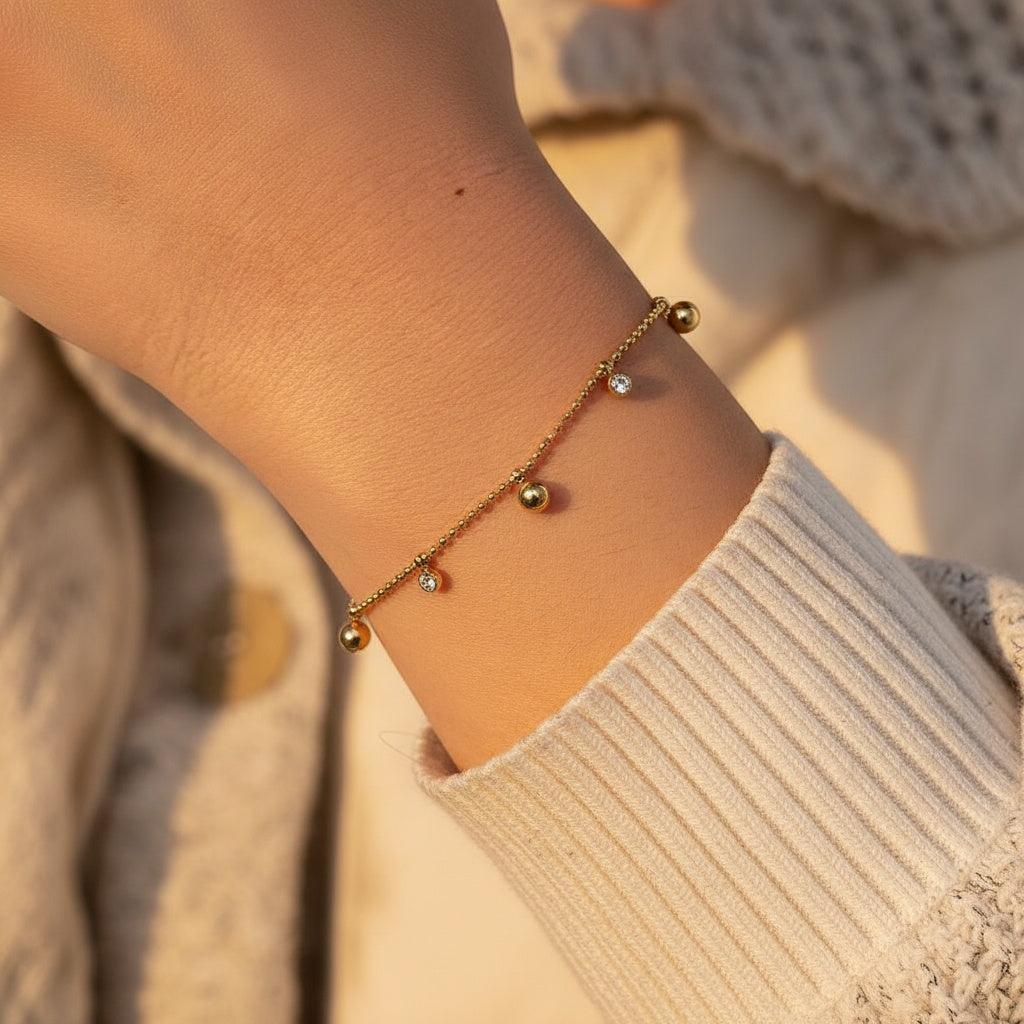 „Avelvella“ Dots And Diamond Dots Armband