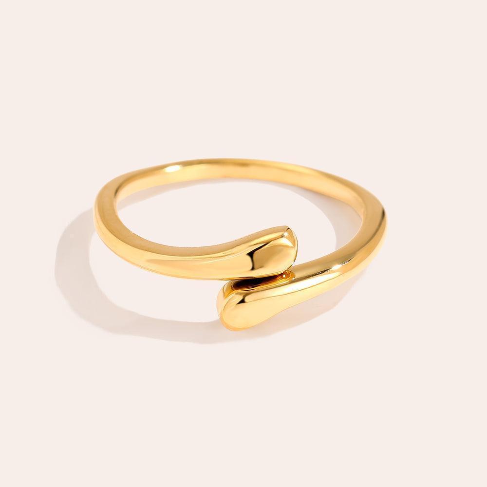 Elamirae - Tiny Drops Ring-Goldharmonie