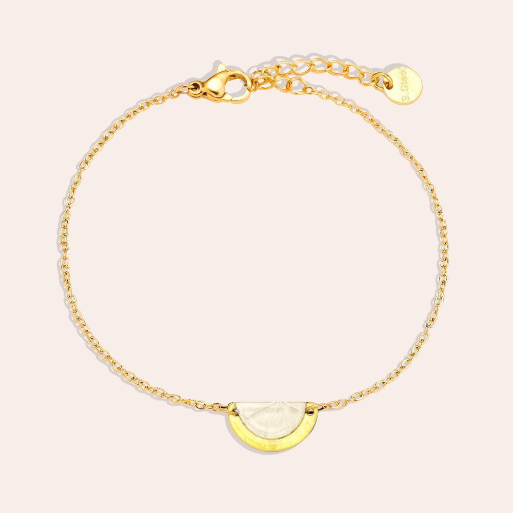 „Elanara“ Lemon Armband-Goldharmonie