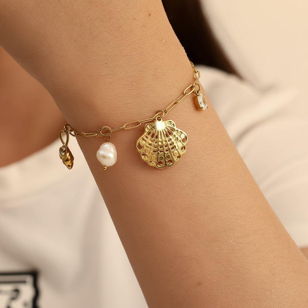 „Elanella“ Ocean And Charms Armband