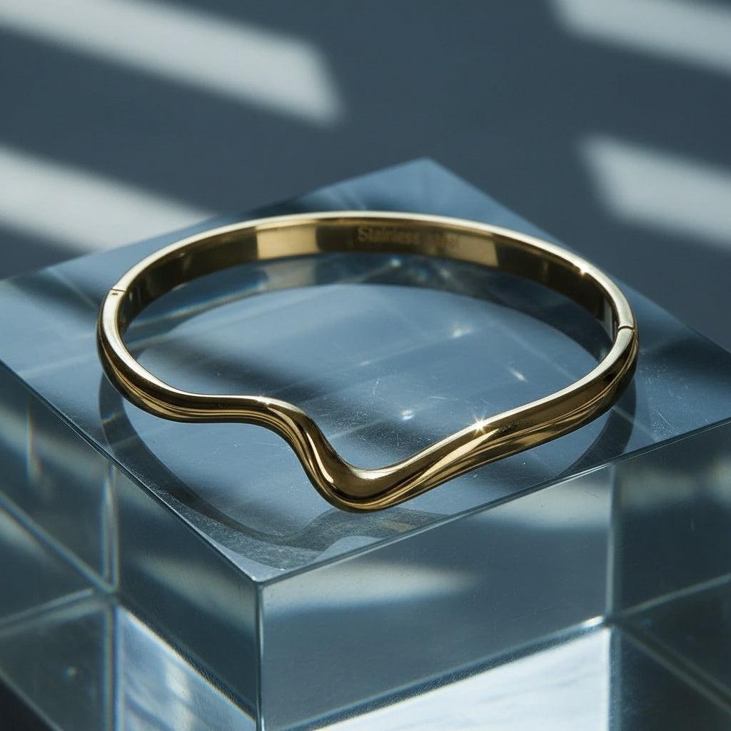 "Elanora" – Spangenarmband mit Steckverschluss