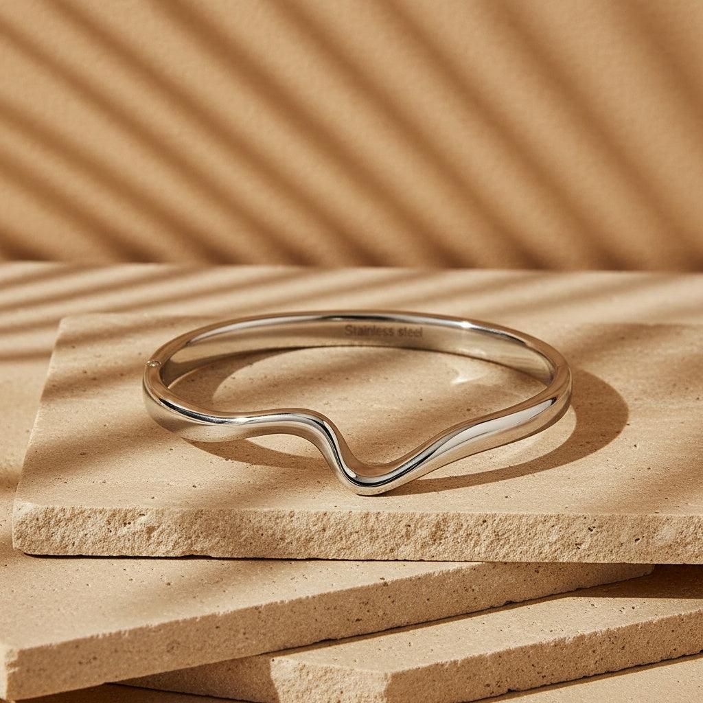 "Elanora" – Spangenarmband mit Steckverschluss