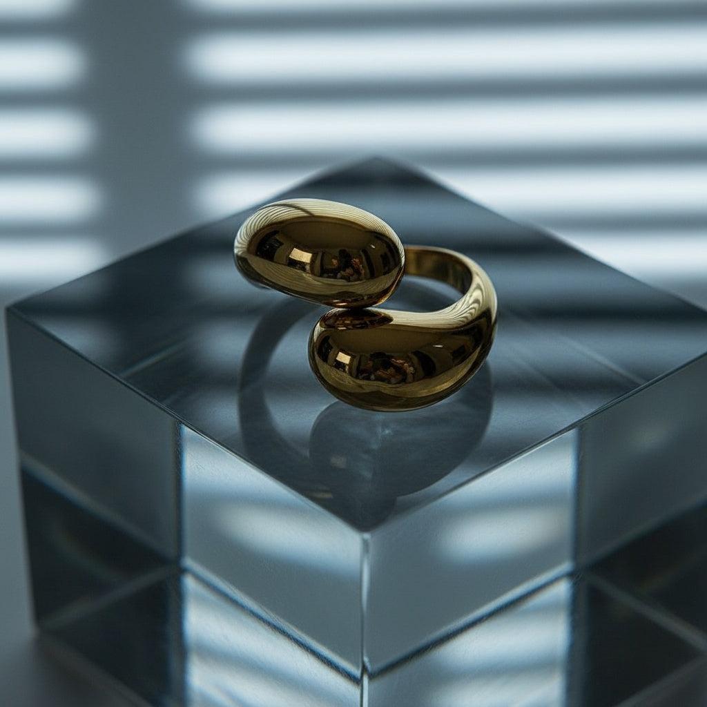 Elasara - Two Drops Ring