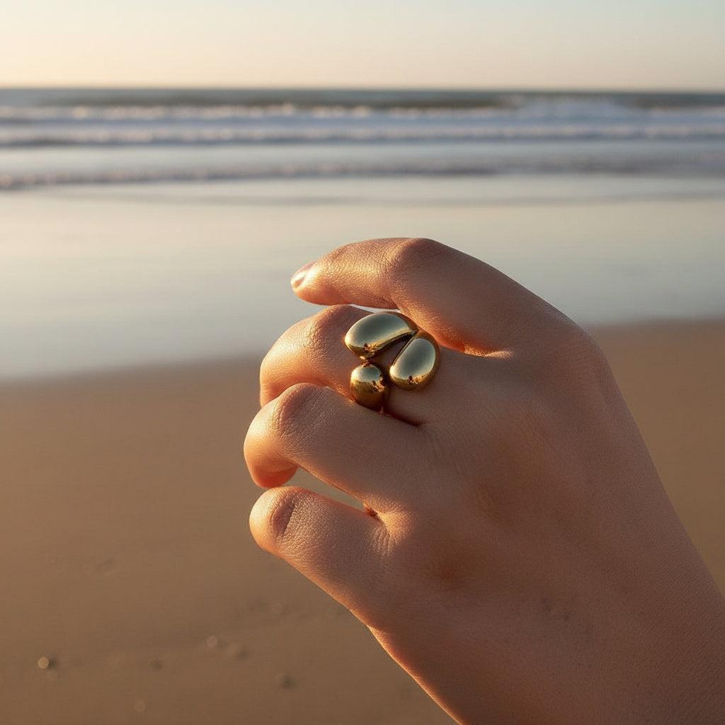 Elaviva - Three Drops Ring