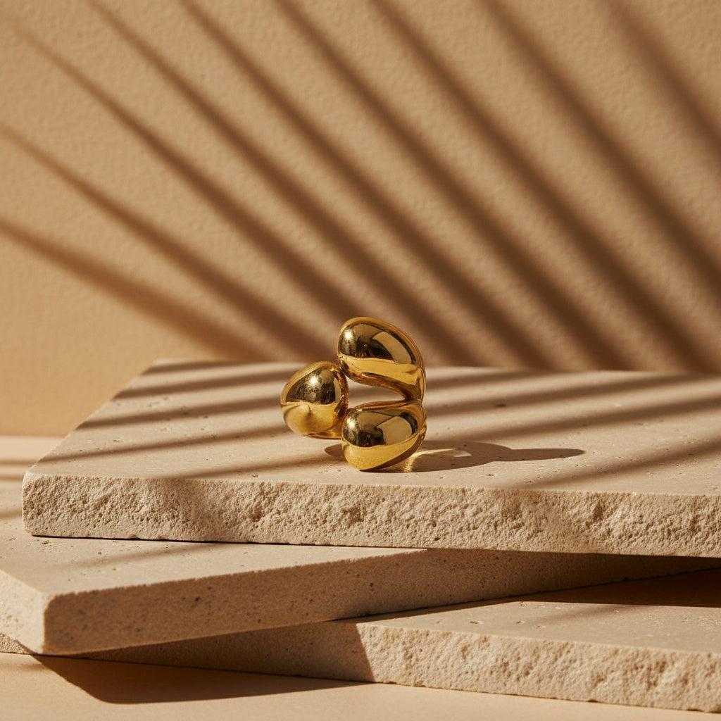 Elaviva - Three Drops Ring