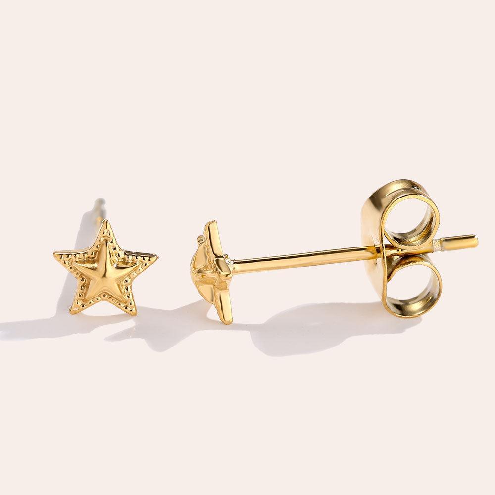 „Elilina“ Mini Star Ohrringe-Goldharmonie