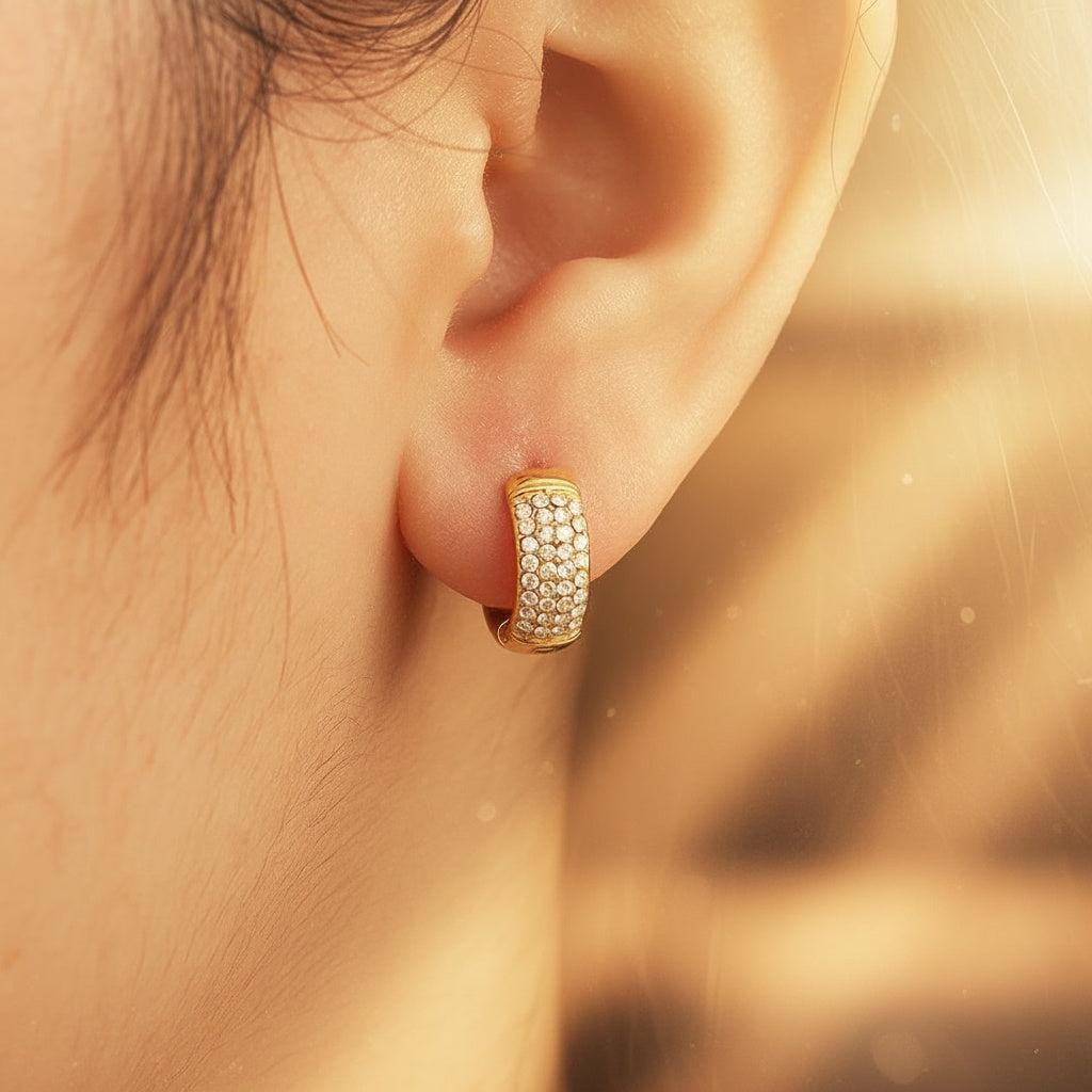 „Elitara“ Lines Diamond Ohrringe