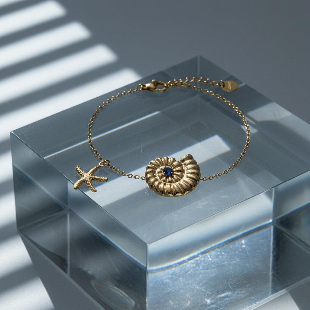 „Elomira“ Shell Star Armband
