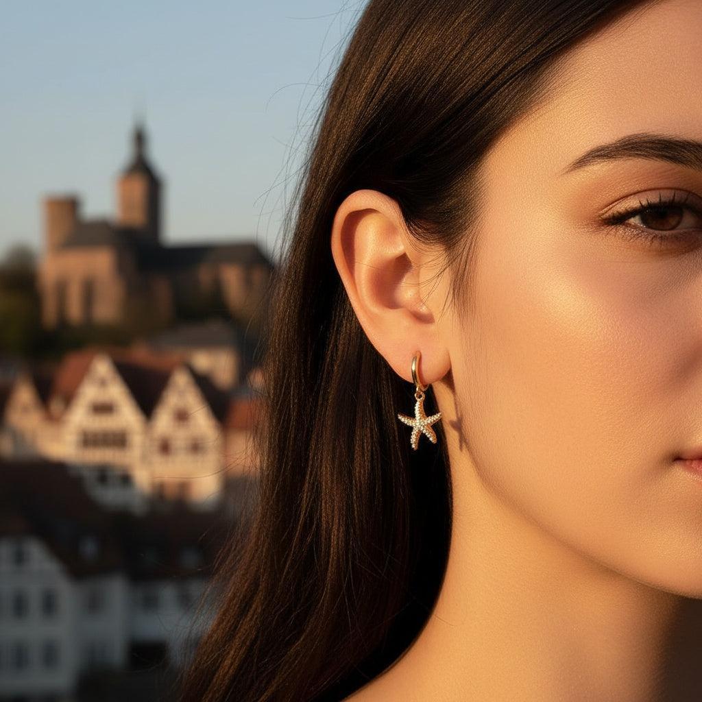 „Elosara“ Seestar Diamond Ohrringe