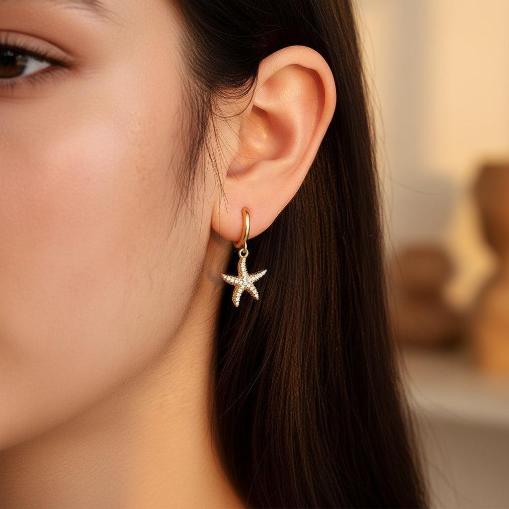 „Elosara“ Seestar Diamond Ohrringe