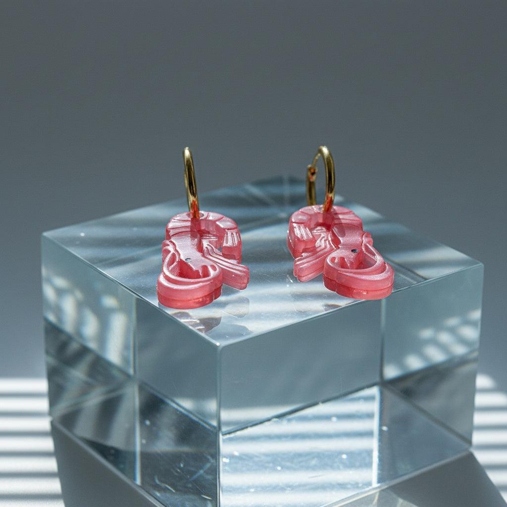 „Elosira“ Prawn Ohrringe