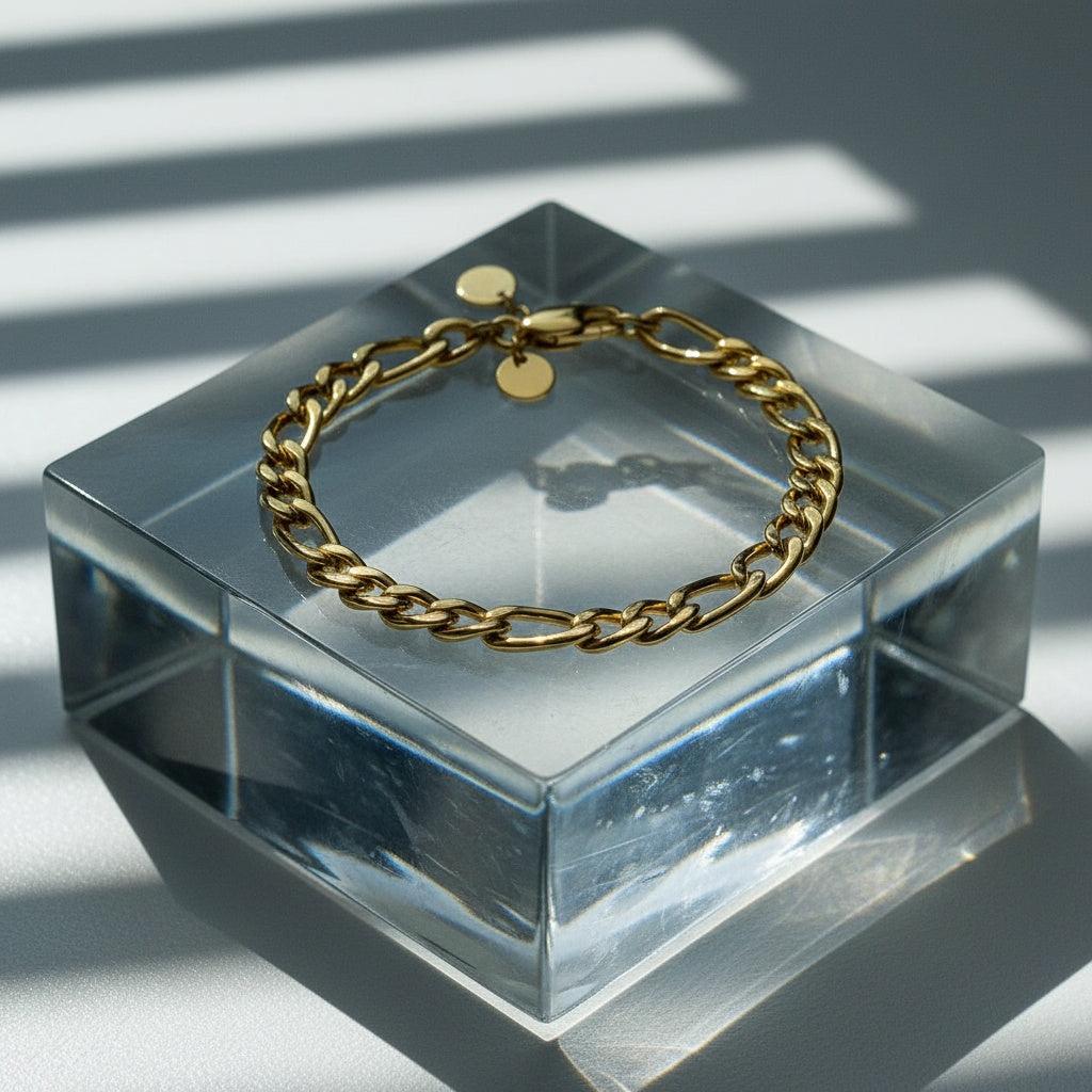 "Ferrano" – Armband im Figaro-Design, 21,5 cm