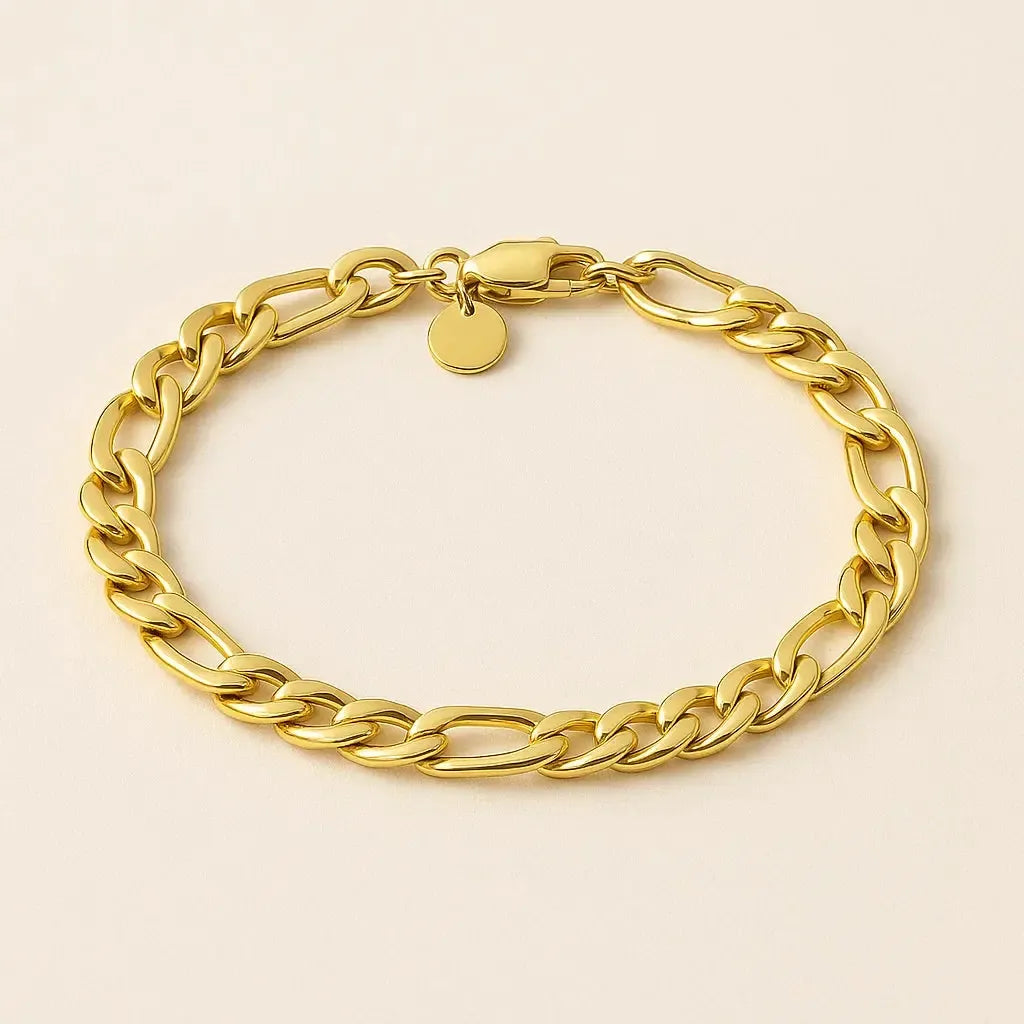 "Ferrano" – Armband im Figaro-Design, 21,5 cm