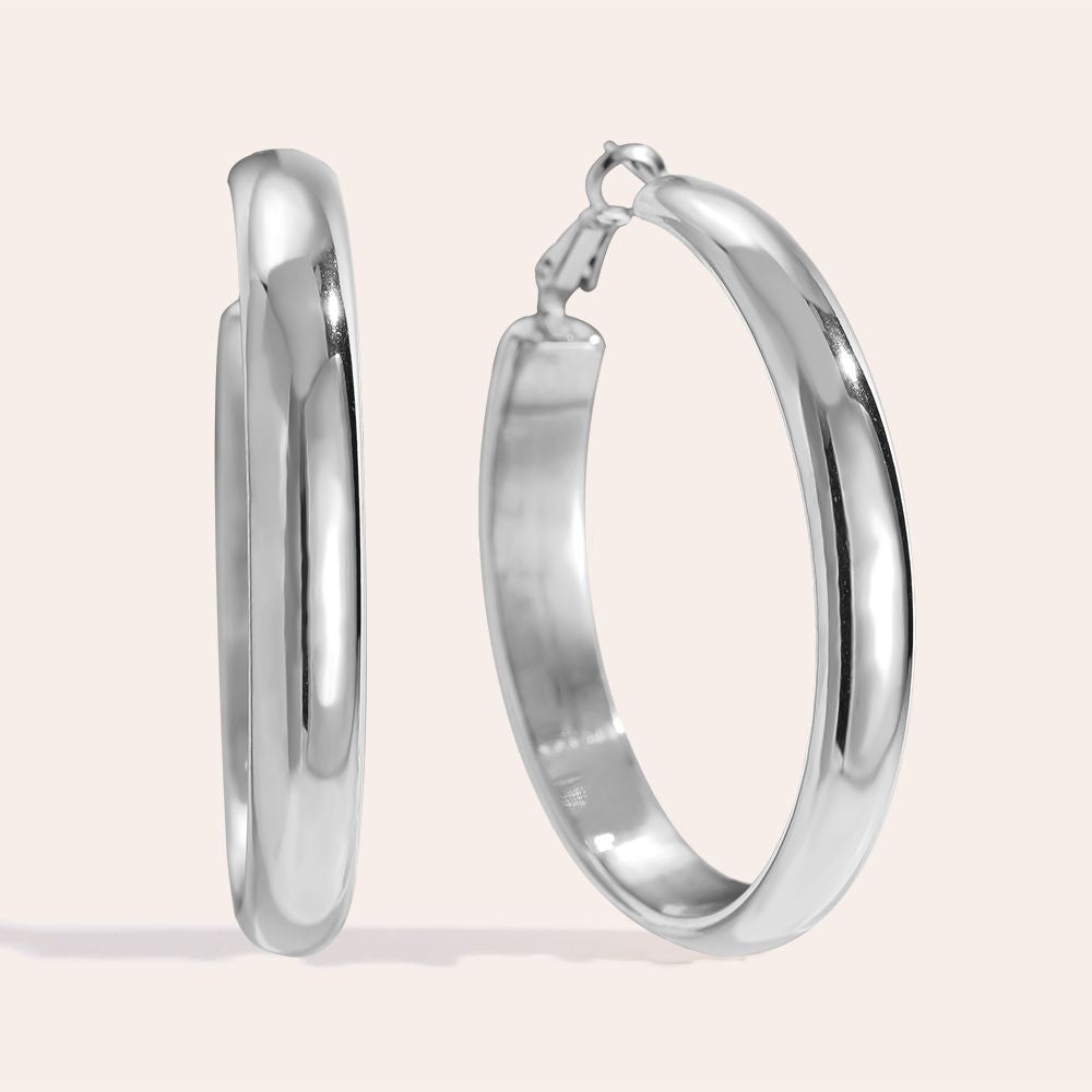 „Ilalin“ Diameter Hoop Ohrringe