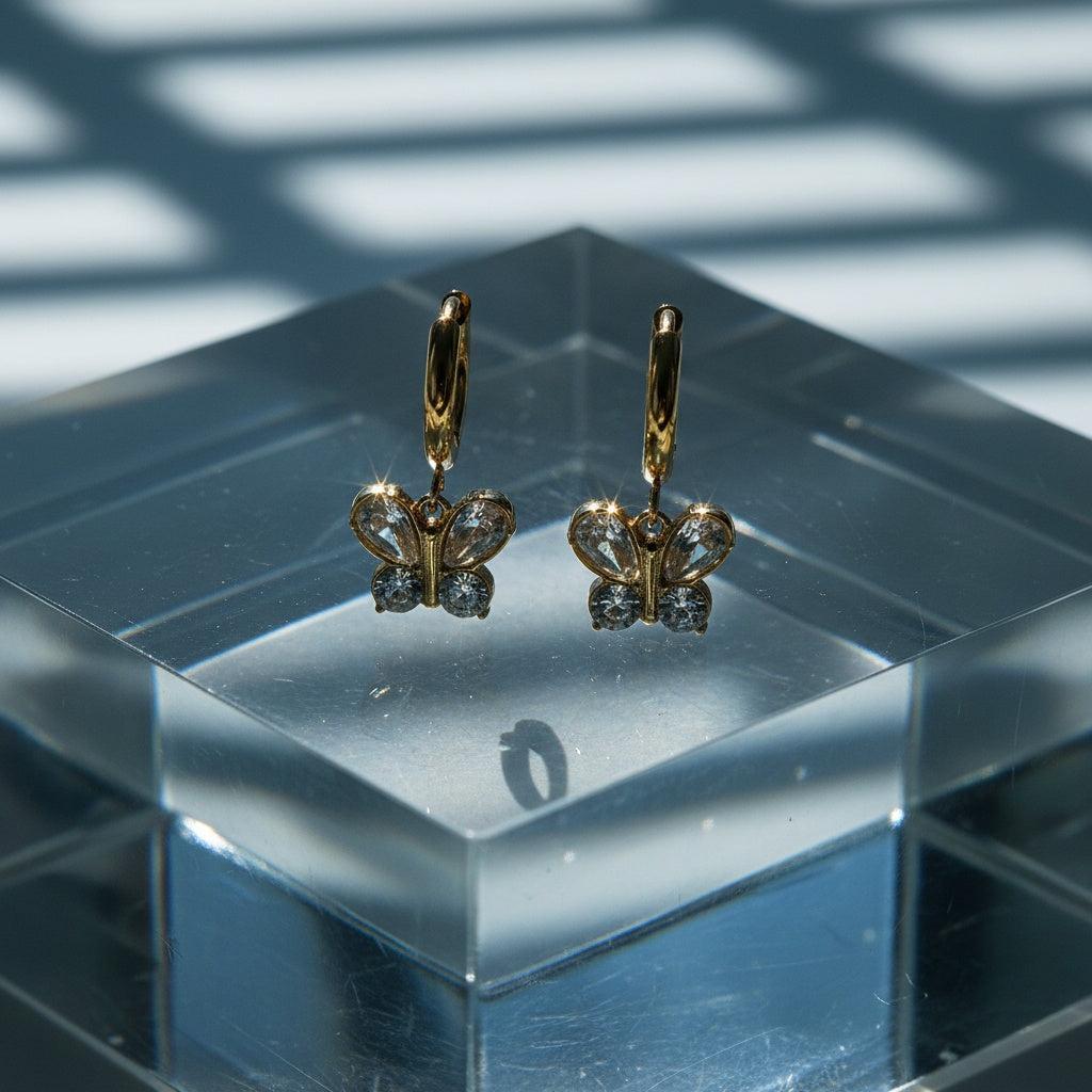 „Ilanora“ Diamond Nice Butterfly Ohrringe