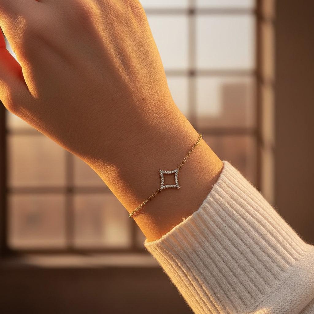 „Ilanoraa“ Diamond Rhombus Armband