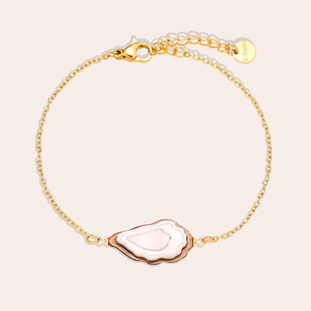 „Ilasira“ Oyster Armband-Goldharmonie