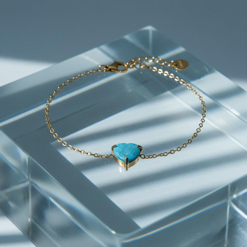 „Ilaviva“ Multi Color Diamond Heart Armband