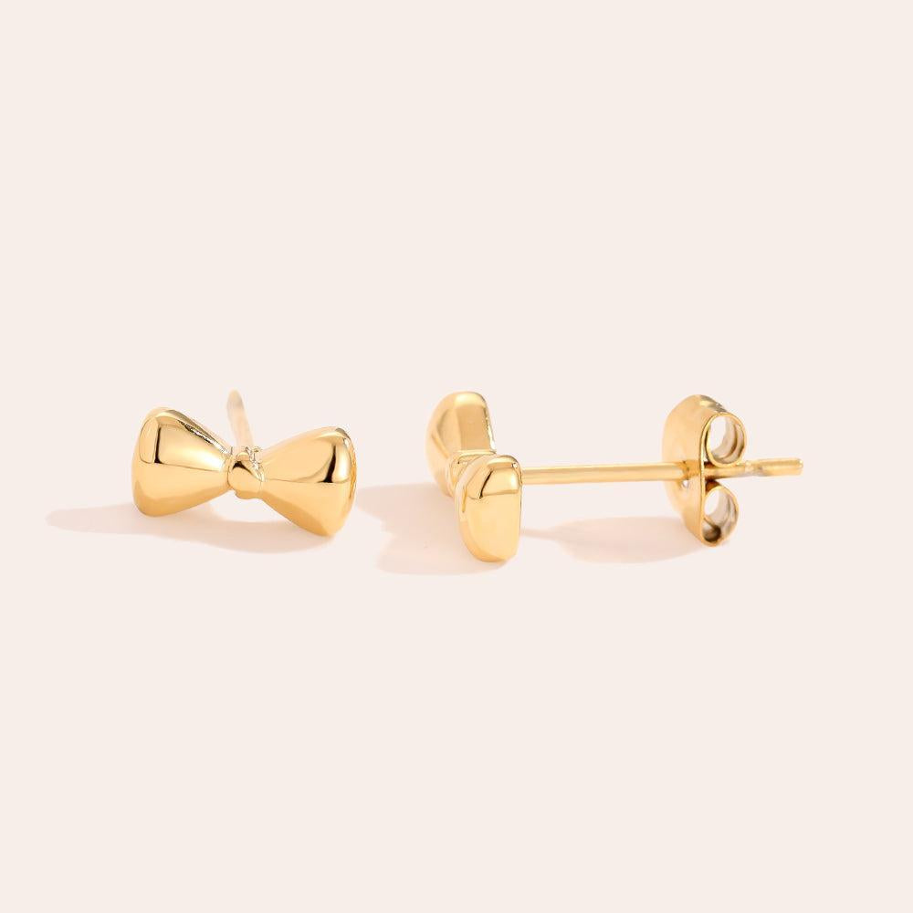 „Ilaviva“ Nice Bowtie Ohrringe-Goldharmonie