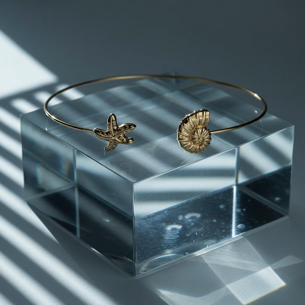 „Iranira“ Adjustable Conch Star Armband