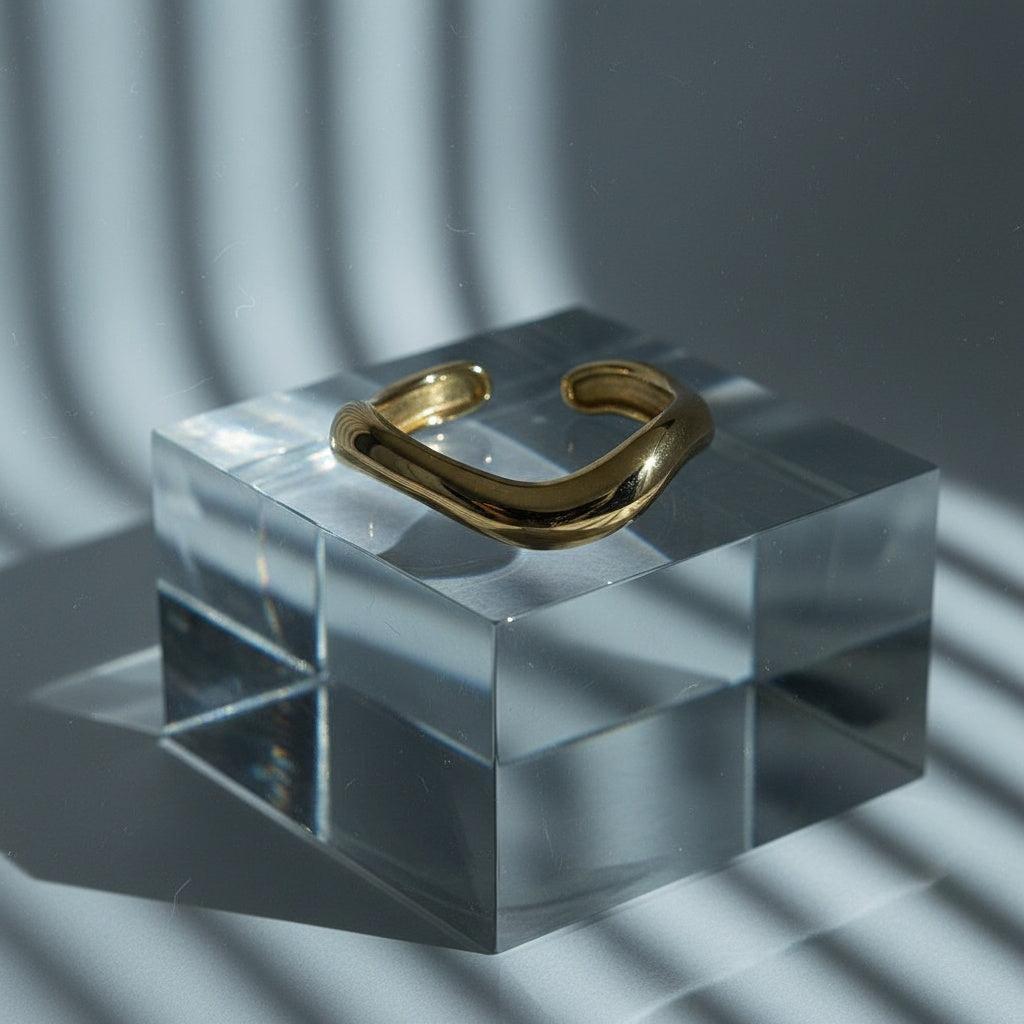 Iraniraa - Thick Irreguläre Kurve Ring