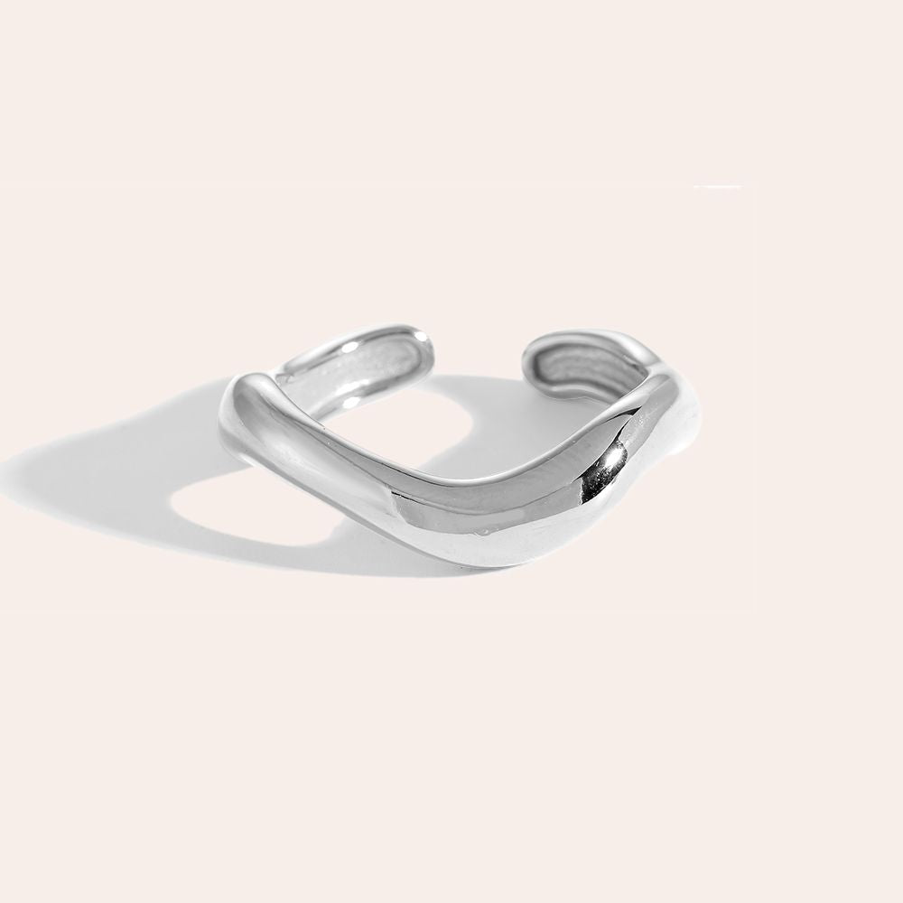 Iraniraa - Thick Irreguläre Kurve Ring