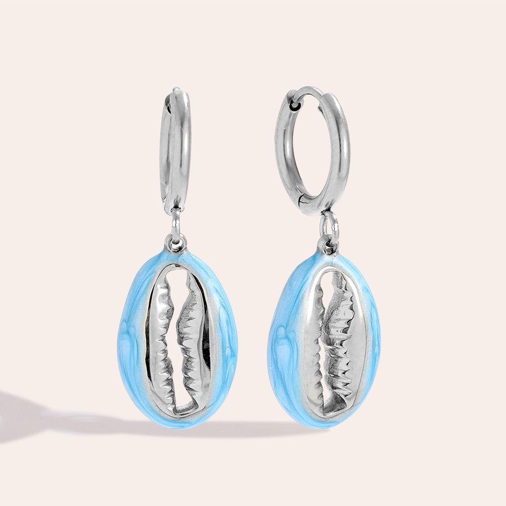 „Iravia“ Blue Sealife Ohrringe