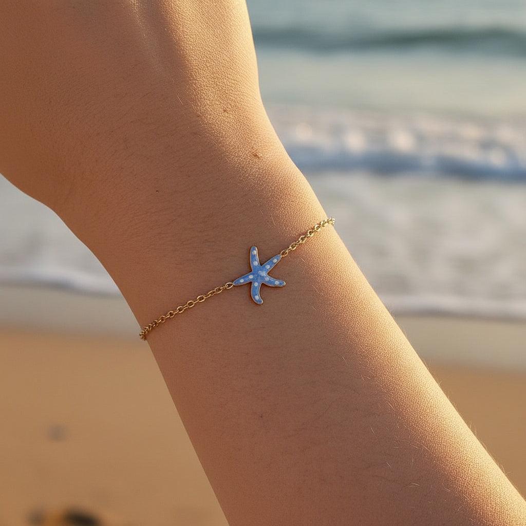 „Ivisira“ Blue Sea Star Armband