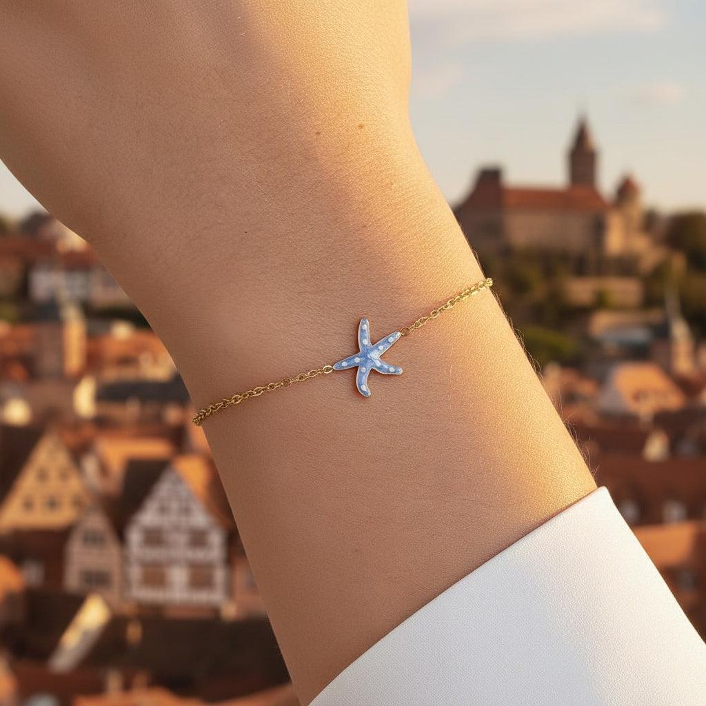 „Ivisira“ Blue Sea Star Armband