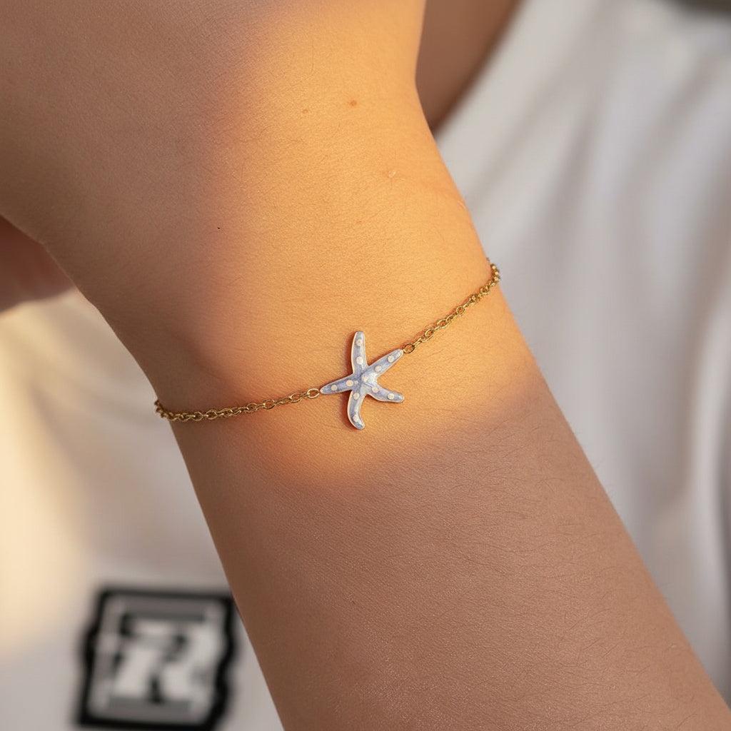 „Ivisira“ Blue Sea Star Armband