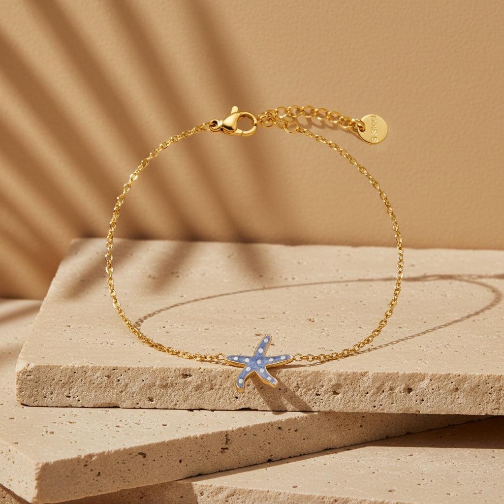 „Ivisira“ Blue Sea Star Armband