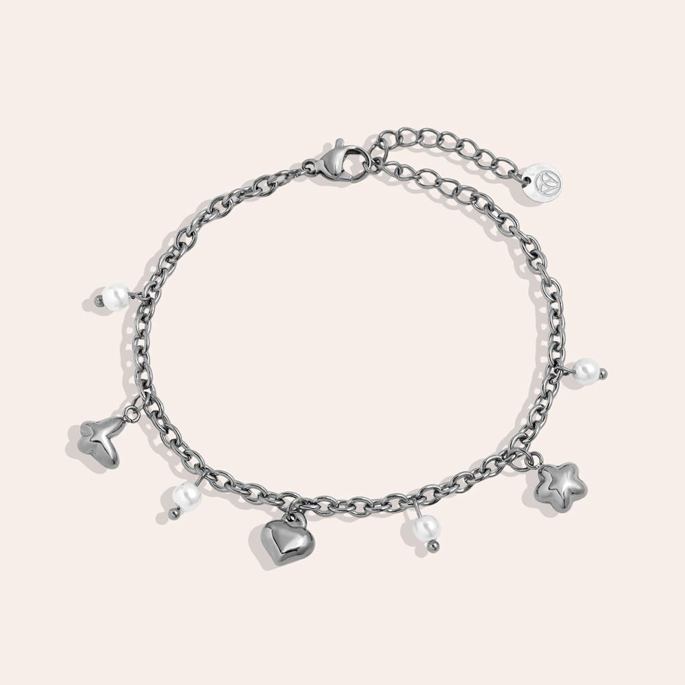 „Ivisiraa“ Sweet Charms And Pearl Armband