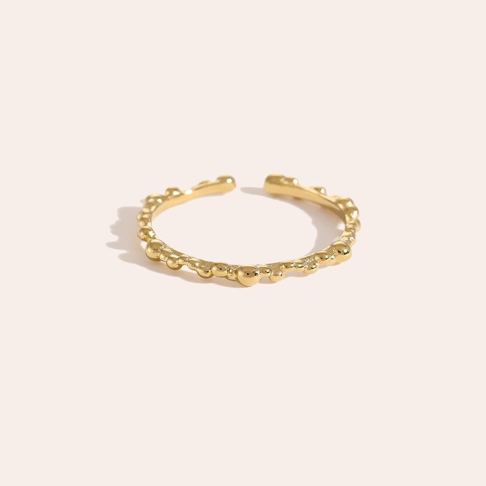 Iviviaa - Tiny Dots Chain Ring-Goldharmonie