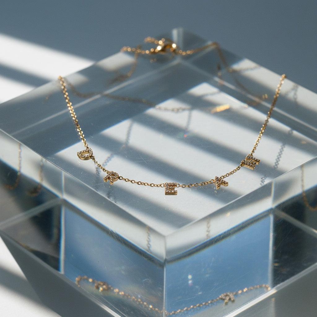 "Kiravelara" Diamond DREAM Edelstahl Halskette