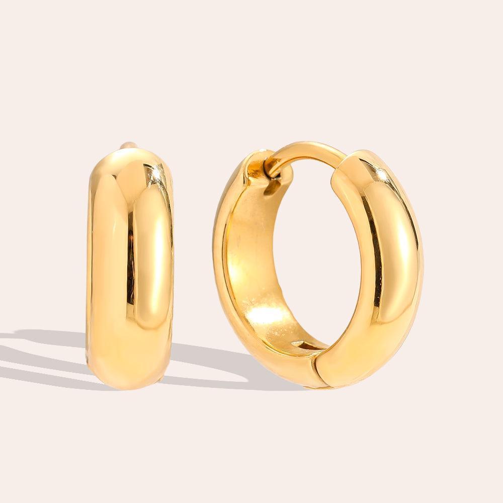 „Liralira“ Just Hoop Ohrringe-Goldharmonie