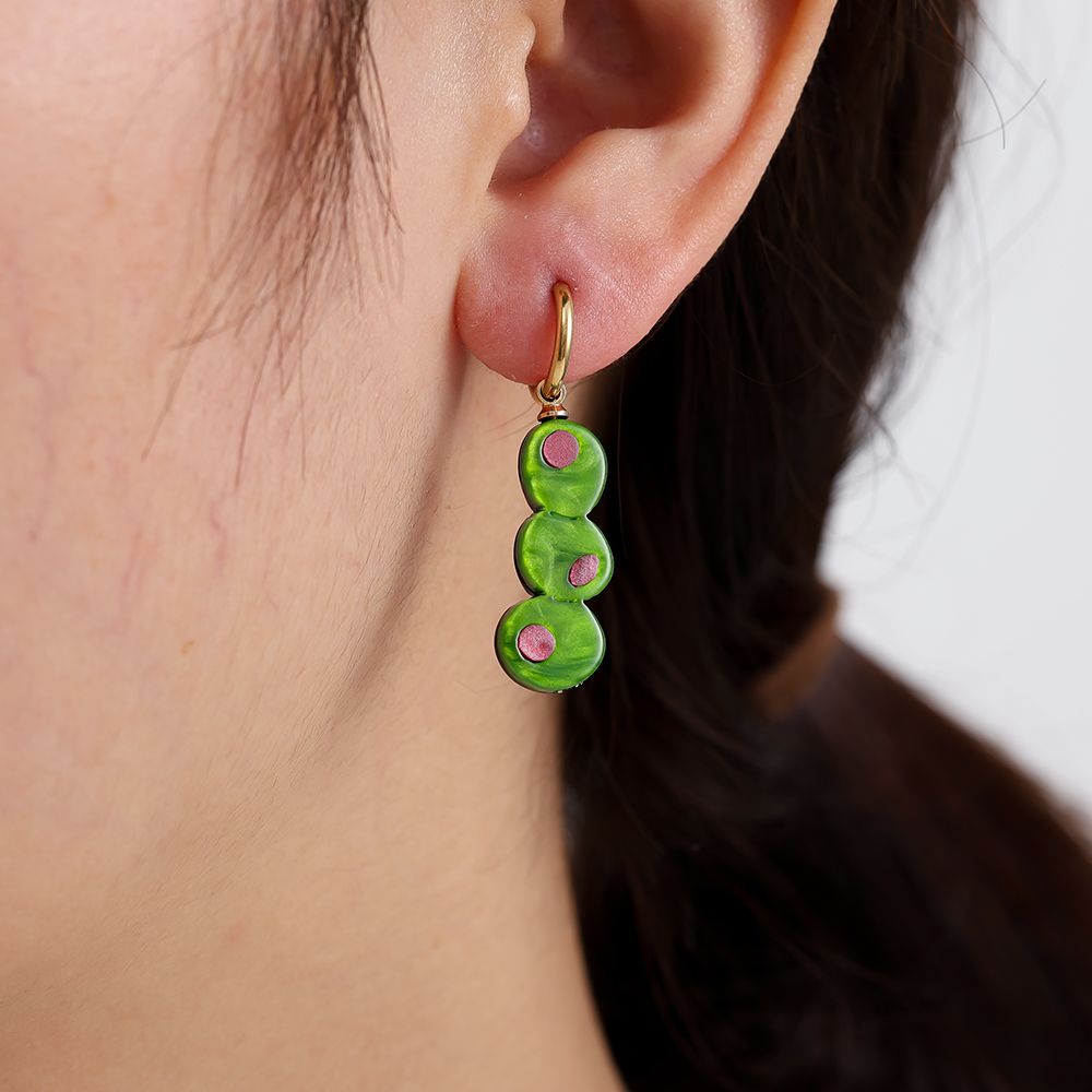 „Liravera“ Three Green Ohrringe
